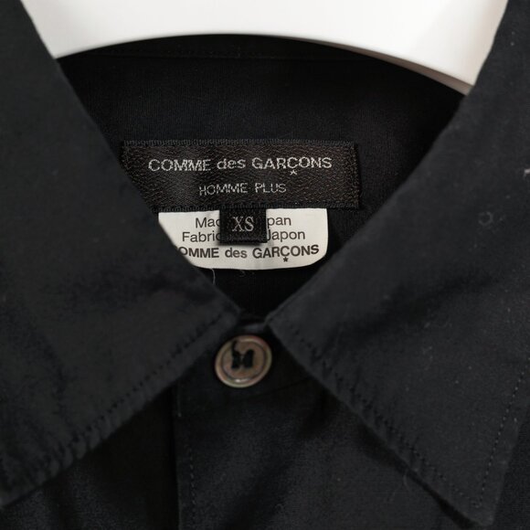 Comme des Garcons Homme Plus SS/18 Black Leopard & Sequin-Trim Shirt - Picture 11 of 14